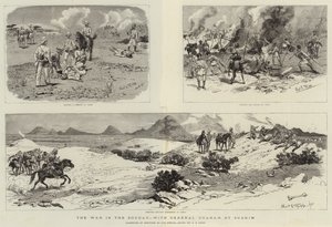 スアキムでグラハム将軍とのスーダンでの戦争 作： Charles Edwin Fripp